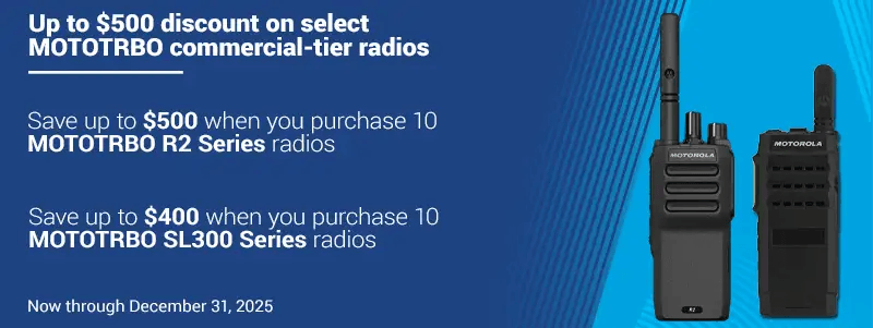 Motorola Two-way Radio Promotions